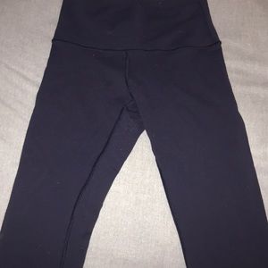 High rise wunder under lulu lemon leggings 7/8